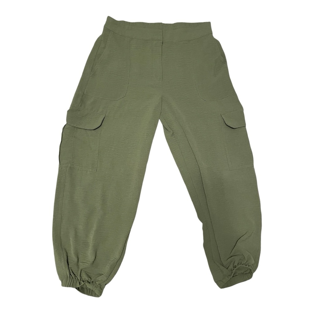 Olive Cargo Jogger Pants NWOT - Picture 2 of 3